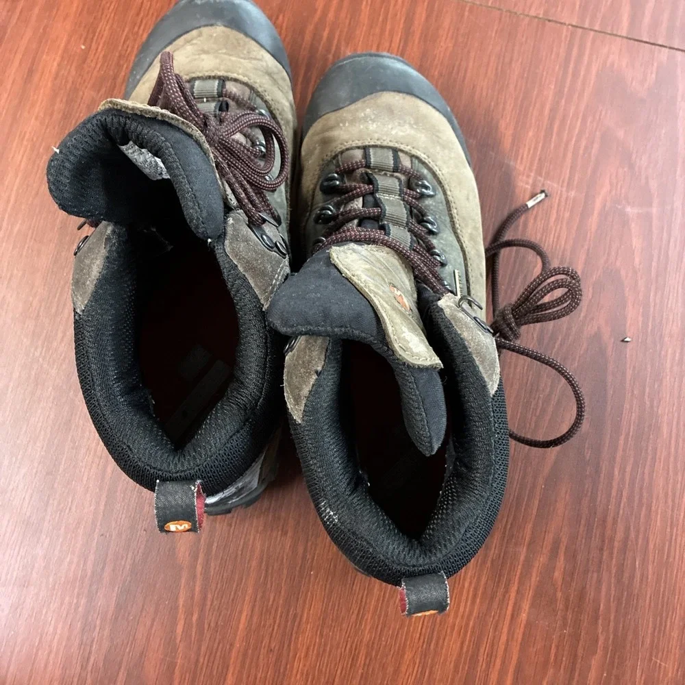 Merrell Legacy Gore-Tex Brown Performance Vibram J50749 Boots - Men's Size 8